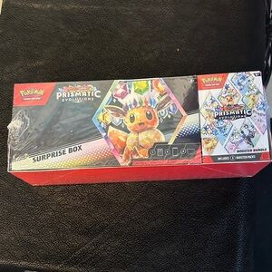 Pokemon Prismatic Evolutions Booster Box - Red and Black